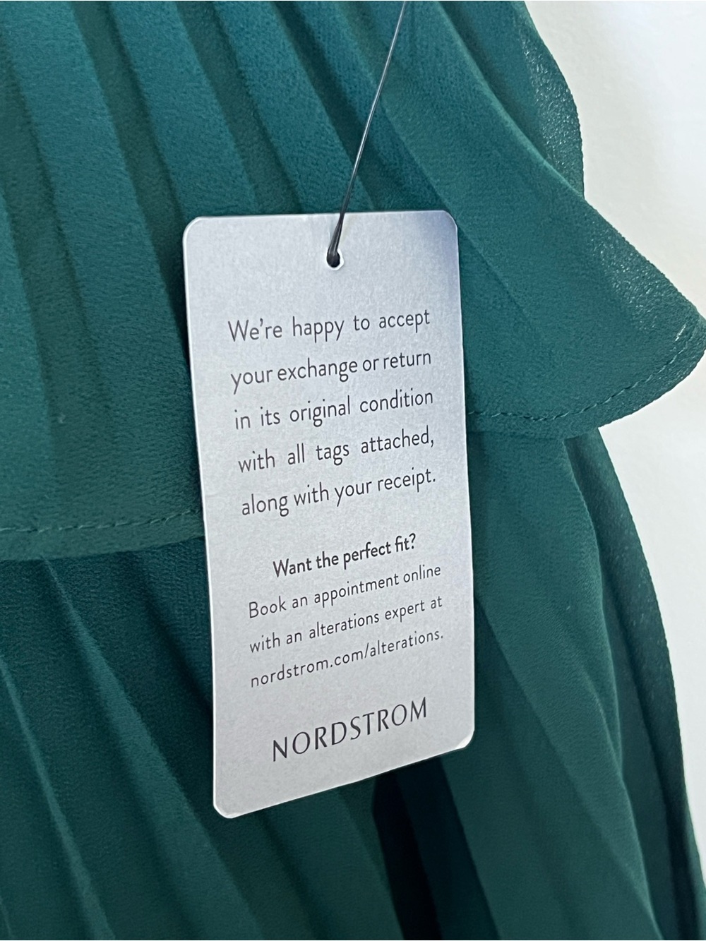 Nordstrom lulus women’s Deep Green Tiered Maxi Dress - Picture 3 of 6